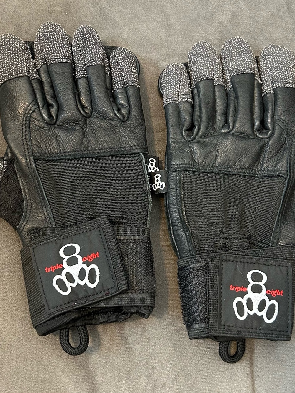 Triple Eight - Sliders Longboard Slide Gloves - Black X-Small